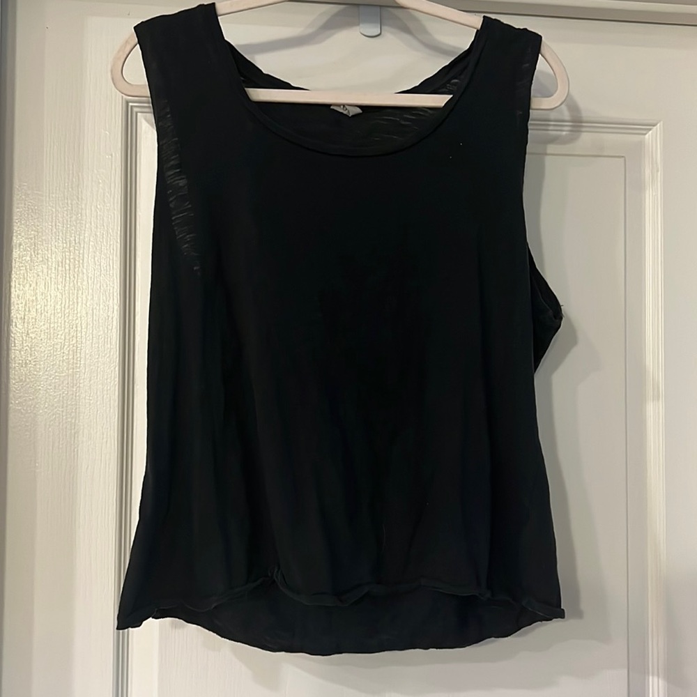 Habitat Black Tank Top - Size L